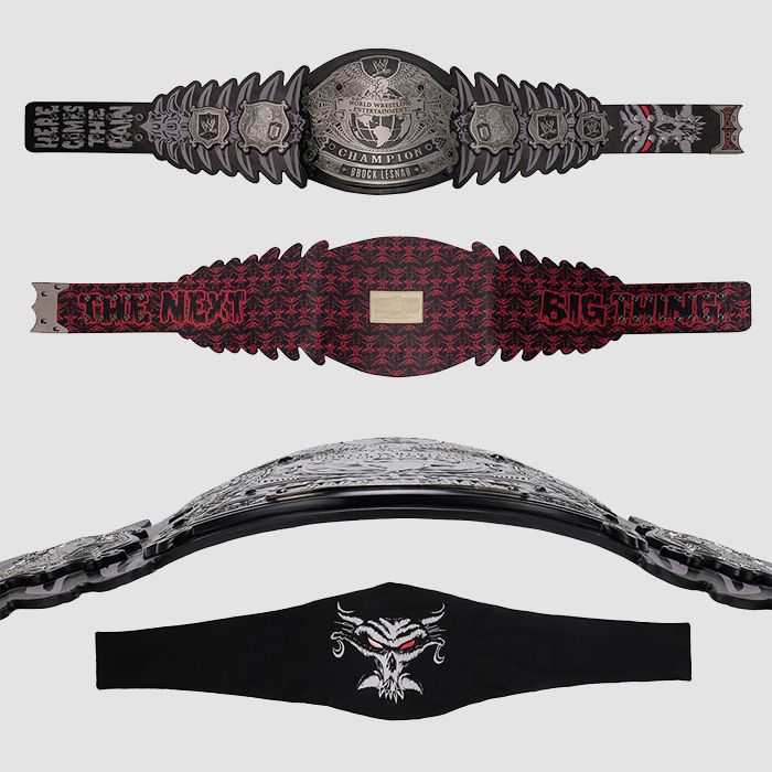 WWE Brock Lesnar Signature Series Championship Replica Title Belt