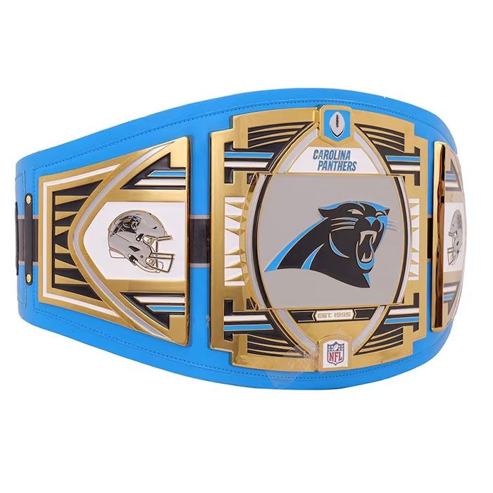Carolina Panthers Championship Belt – WWE Legacy Replica Title On Sale