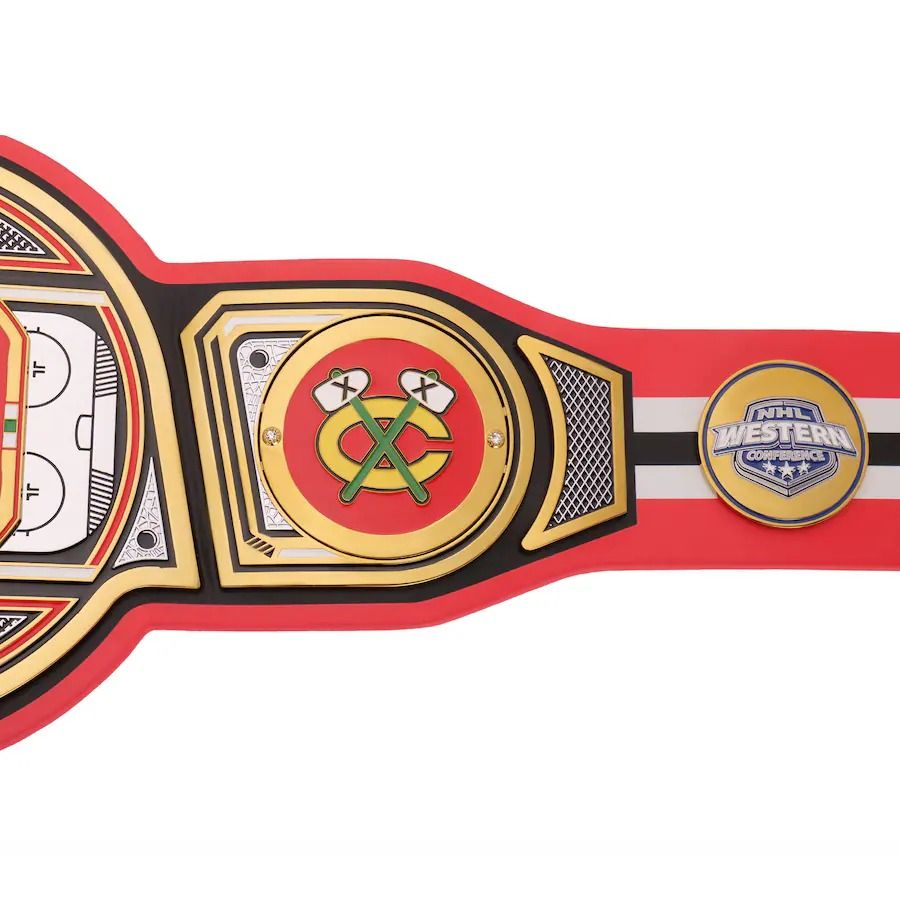 Chicago Blackhawks Championship Belt WWE Legacy Title