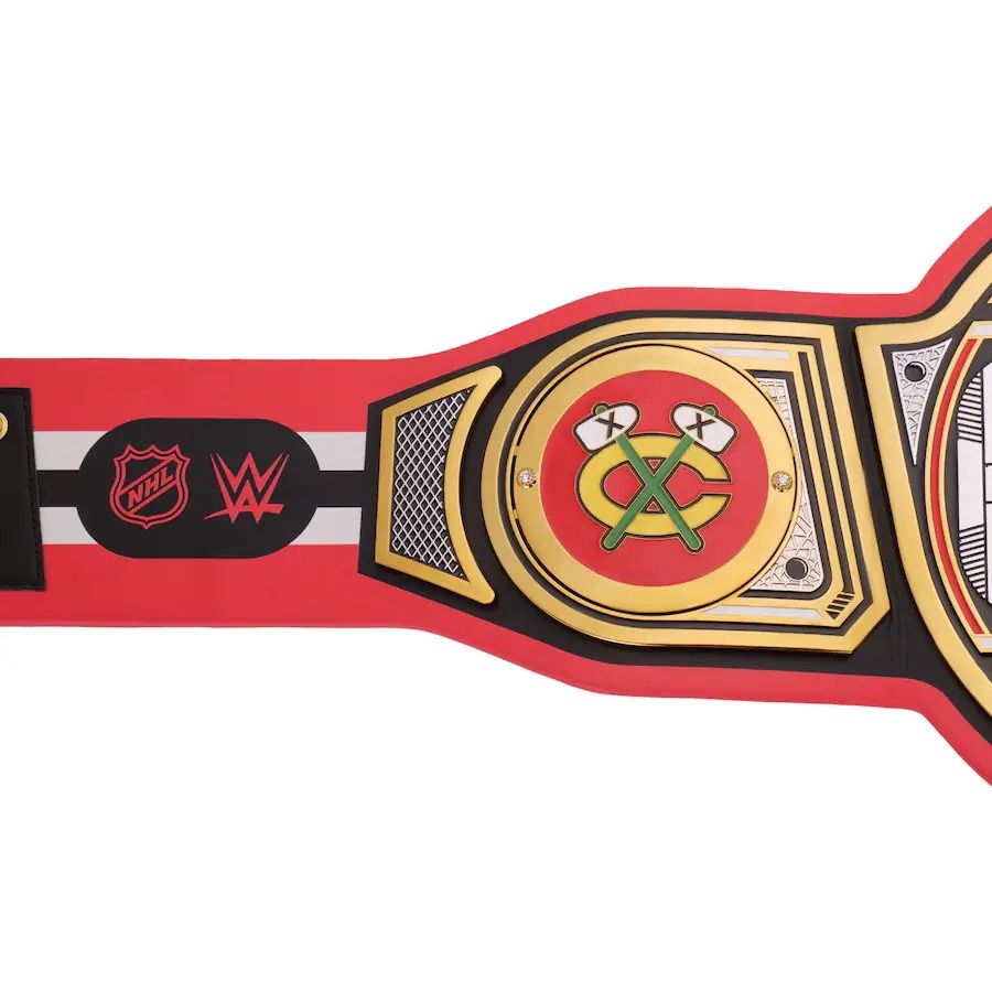 Chicago Blackhawks Championship Belt WWE Legacy Title