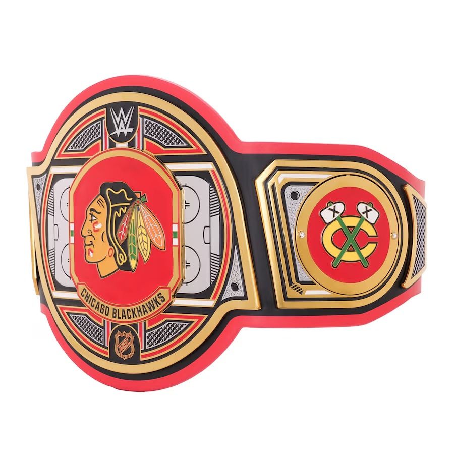 Chicago Blackhawks Championship Belt WWE Legacy Title