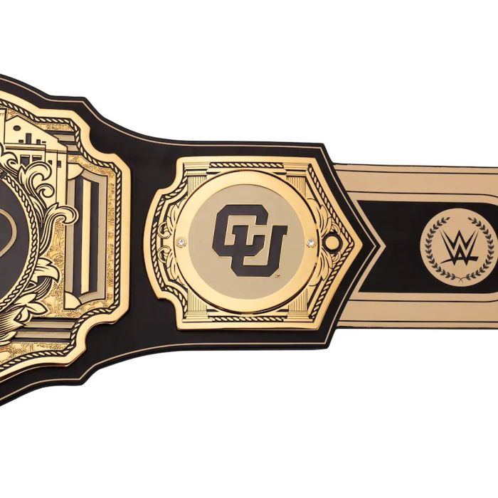 Colorado Buffaloes Belt WWE Championship Legacy Title