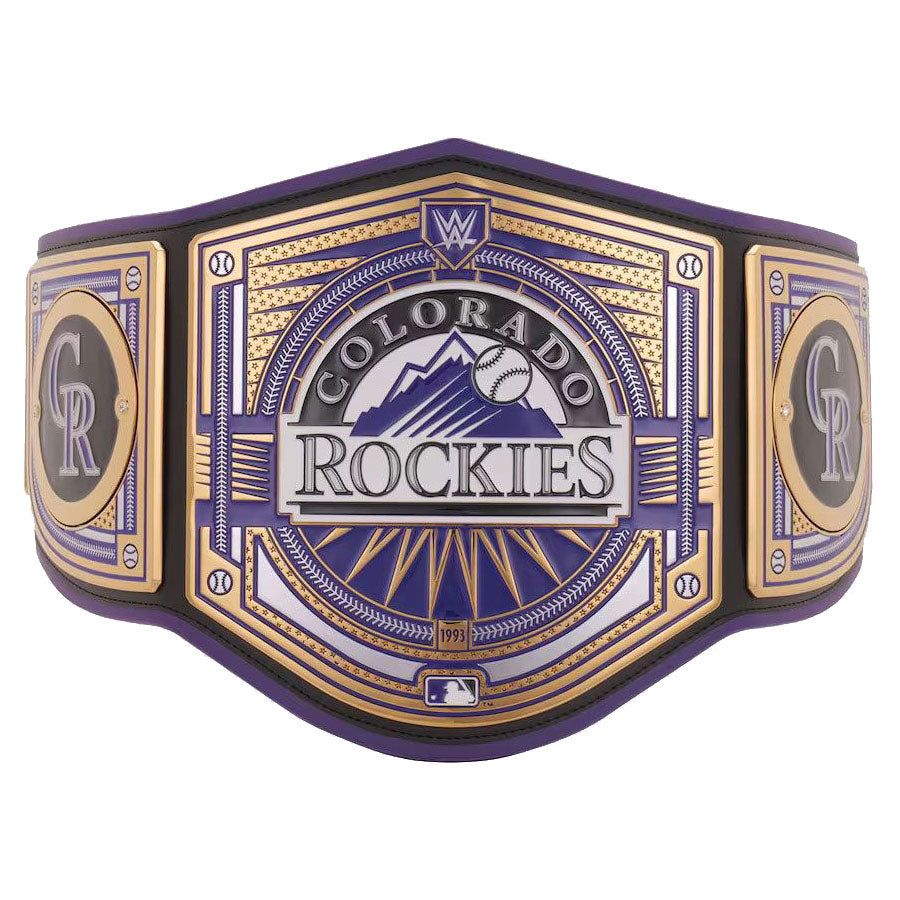 Colorado Rockies WWE Legacy Title Belt