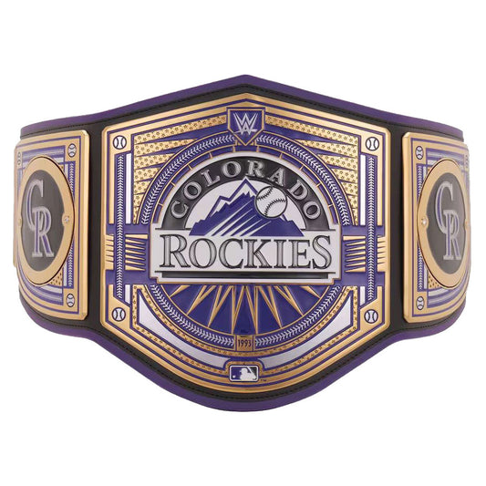 Colorado Rockies WWE Legacy Title Belt