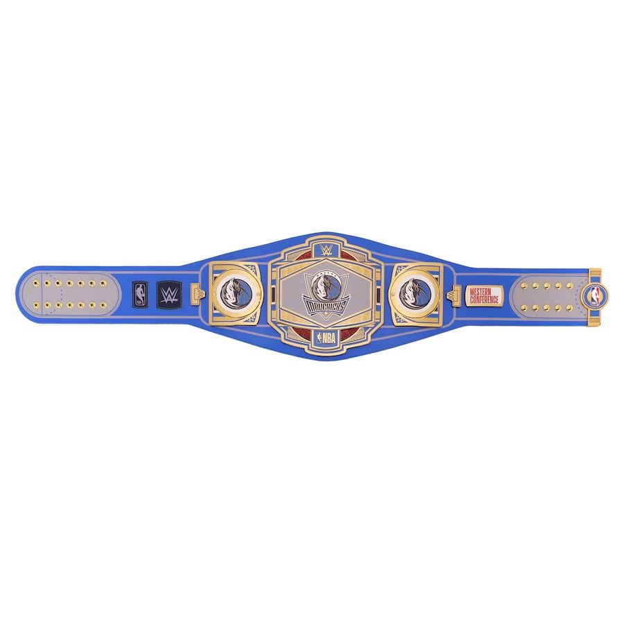 Dallas Mavericks Championship Belt WWE Legacy Title
