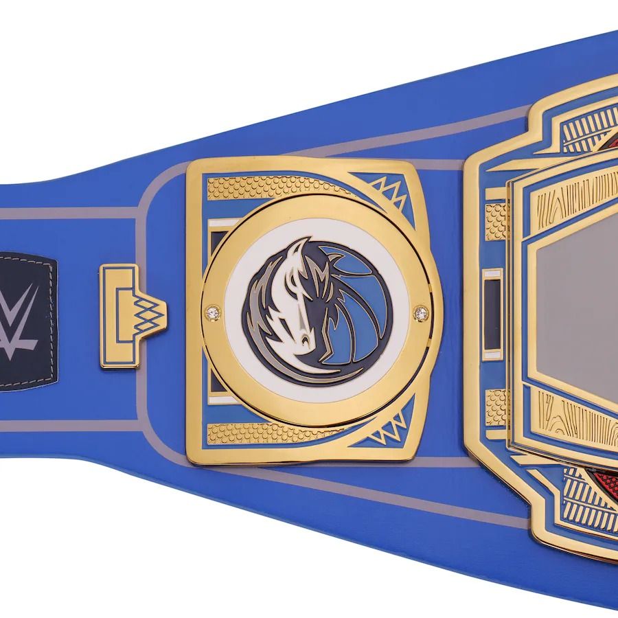 Dallas Mavericks Championship Belt WWE Legacy Title