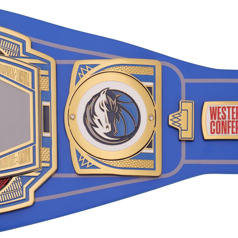 Dallas Mavericks Championship Belt WWE Legacy Title