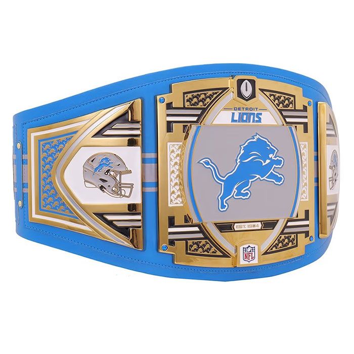 Detroit Lions Championship Belt – WWE Legacy Replica Title For Sale