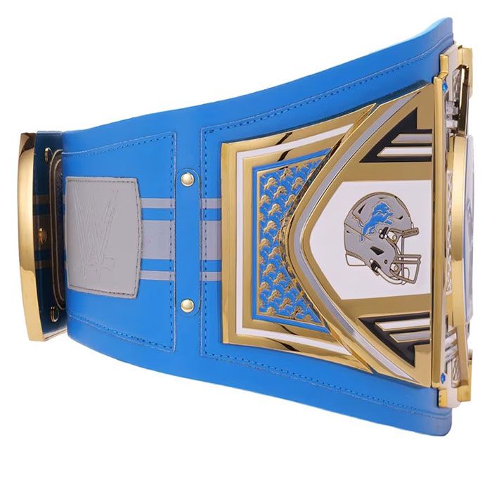 Detroit Lions Championship Belt – WWE Legacy Replica Title For Sale
