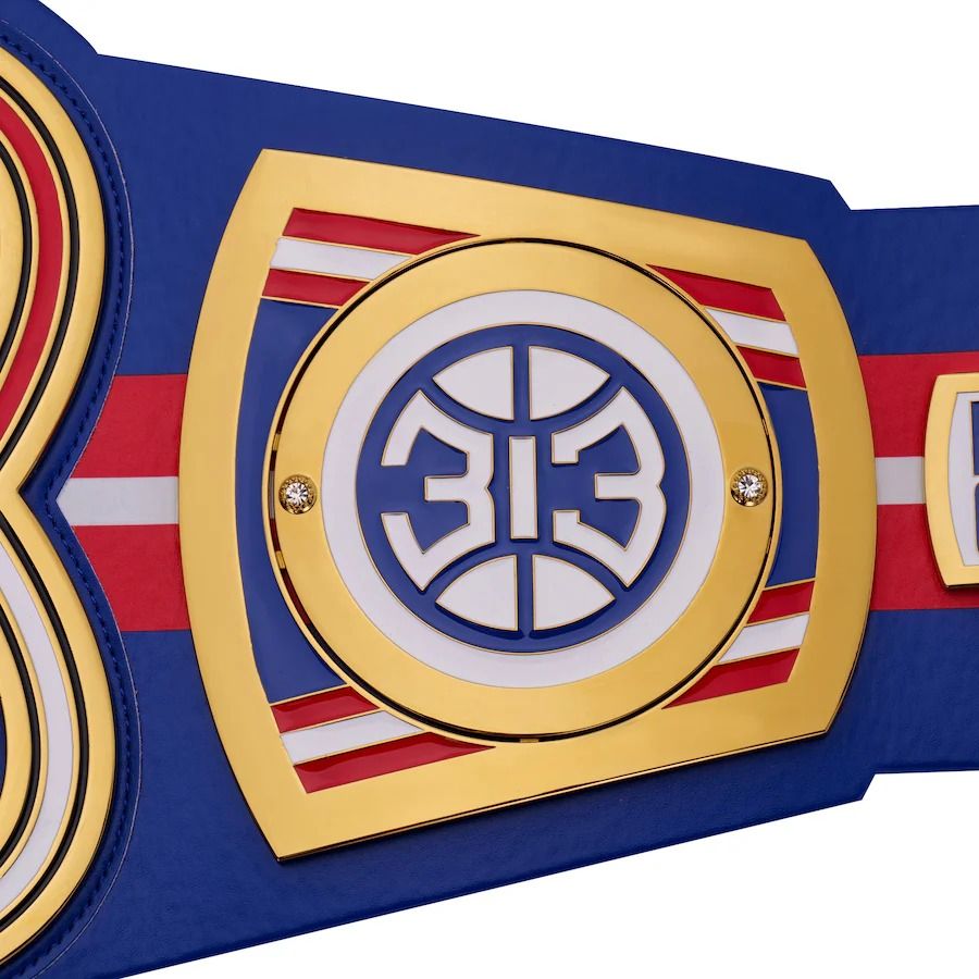 Detroit Pistons Belt WWE Championship Legacy Title