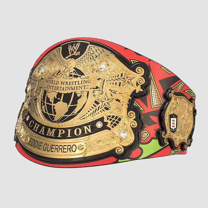 WWE Eddie Guerrero Signature Series Championship Replica Title Belt