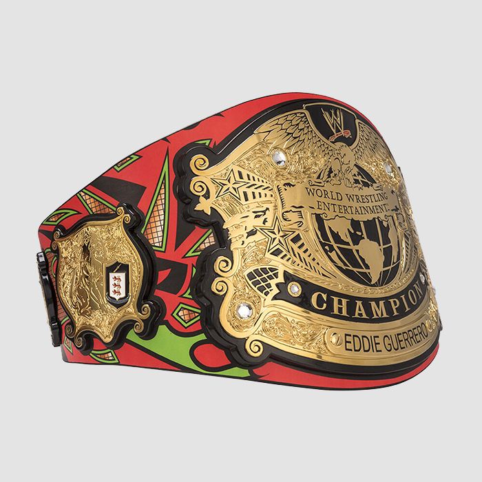 WWE Eddie Guerrero Signature Series Championship Replica Title Belt