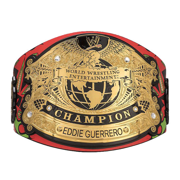 WWE Eddie Guerrero Signature Series Championship Replica Title Belt