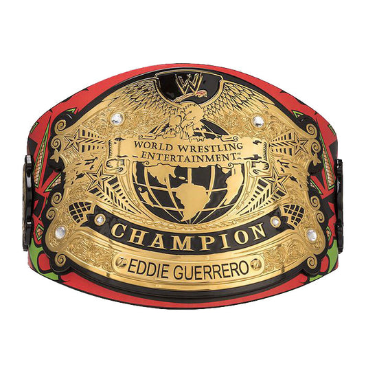 WWE Eddie Guerrero Signature Series Championship Replica Title Belt