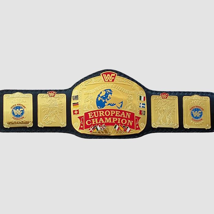 WWE European Championship Replica Title Belt – World Wrestling Title
