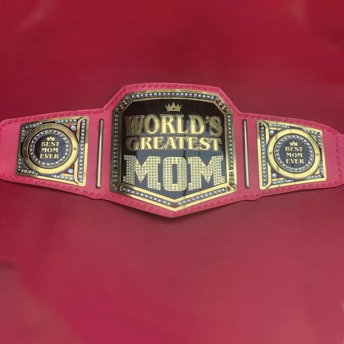 World’s Greatest Mom Championship Belt – Replica Title