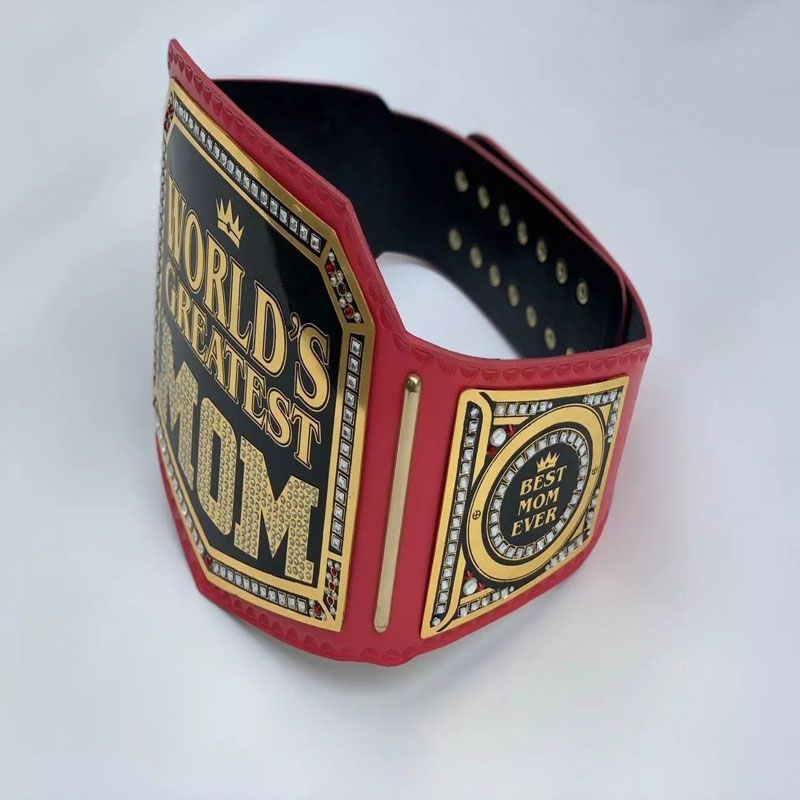 World’s Greatest Mom Championship Belt – Replica Title