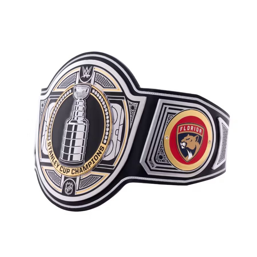 WWE Florida Panthers 2024 Stanley Cup Championship Replica Title Belt