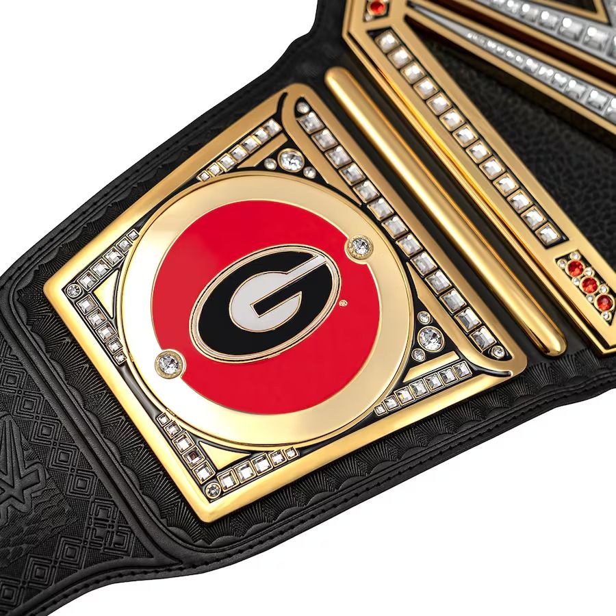 WWE Georgia Bulldogs Championship Replica Title Belt