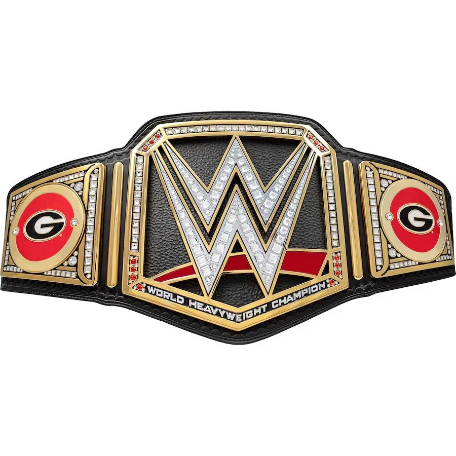 WWE Georgia Bulldogs Championship Replica Title Belt