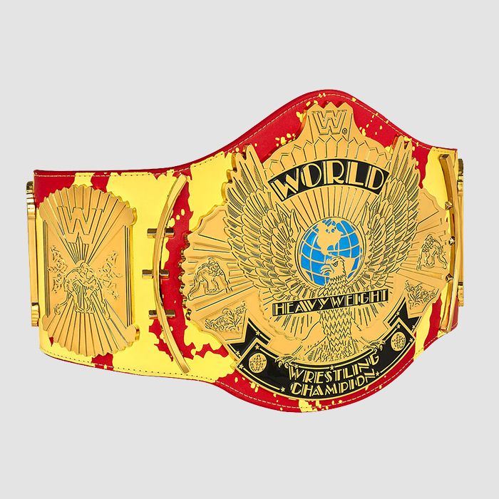 WWF Hulk Hogan Hulkamania Championship Replica Title Belt