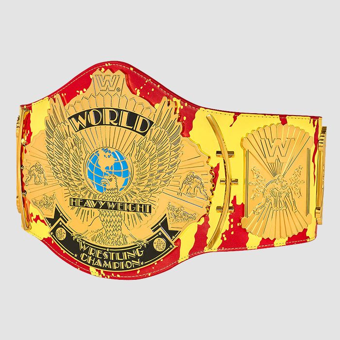WWF Hulk Hogan Hulkamania Championship Replica Title Belt