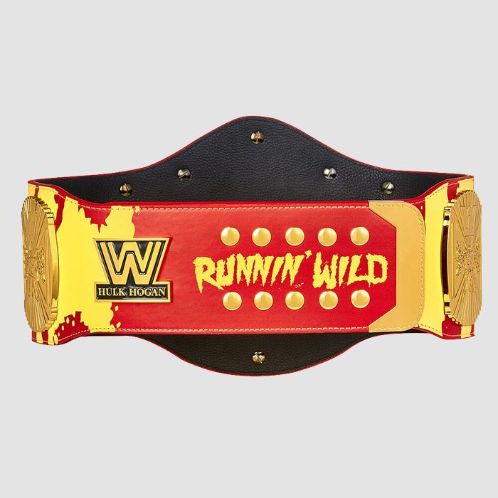 WWF Hulk Hogan Hulkamania Championship Replica Title Belt