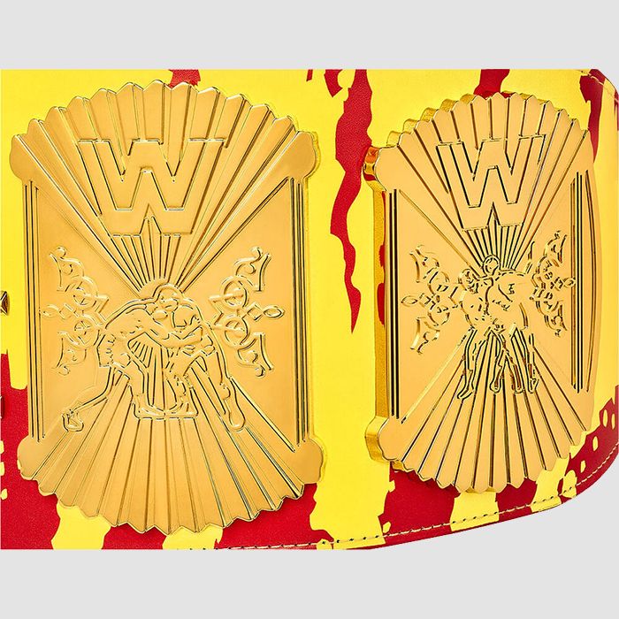 WWF Hulk Hogan Hulkamania Championship Replica Title Belt