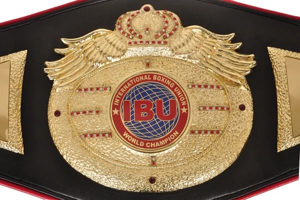 IBU Boxing International Union Championship Replica Title Belt
