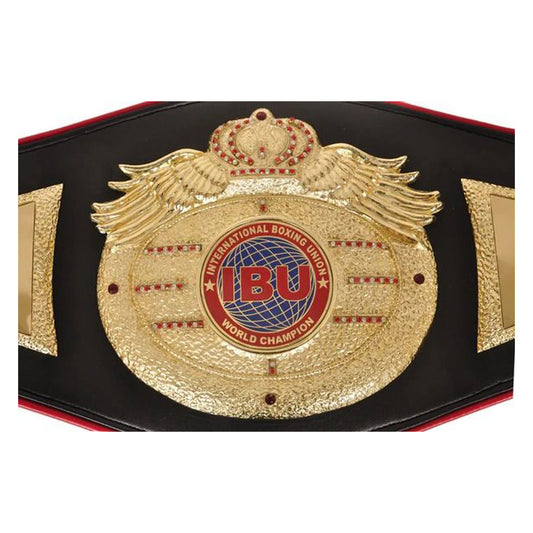 IBU Boxing International Union Championship Replica Title Belt