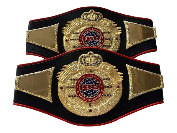 IBU Boxing International Union Championship Replica Title Belt