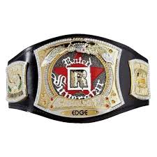 WWE Edge Rated R Spinner Championship Replica Title Belt