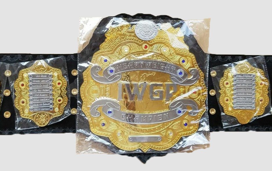 IWGP US Heavyweight Championship Gold Plated Replica Title Belt