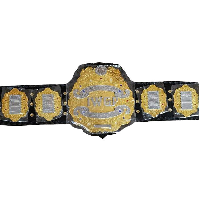 IWGP US Heavyweight Championship Gold Plated Replica Title Belt