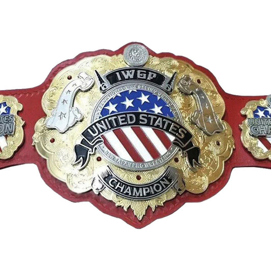 IWGP United States Heavyweight Championship Replica Wrestling Title Belt – For Sale