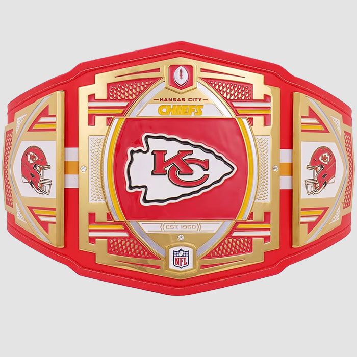 Kansas City Chiefs Championship Belt – WWE Legacy Replica Title