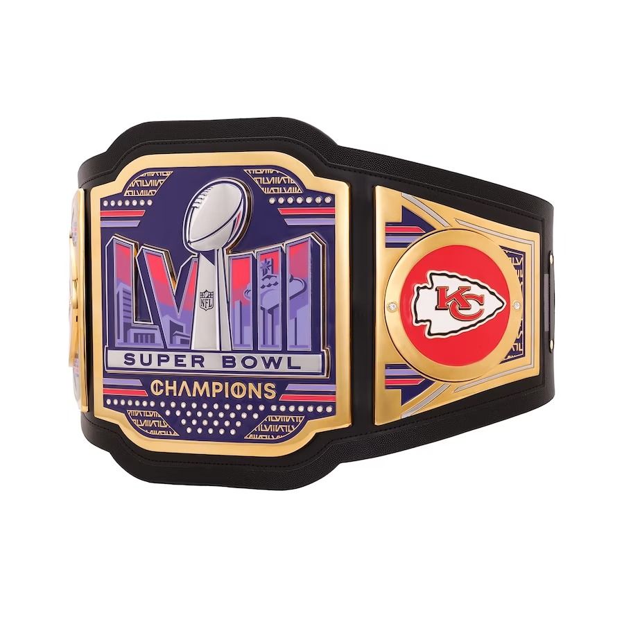 Kansas City Chiefs Super Bowl Champions WWE Legacy Title Belt