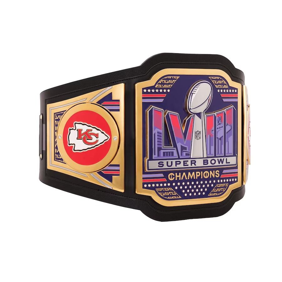 Kansas City Chiefs Super Bowl Champions WWE Legacy Title Belt