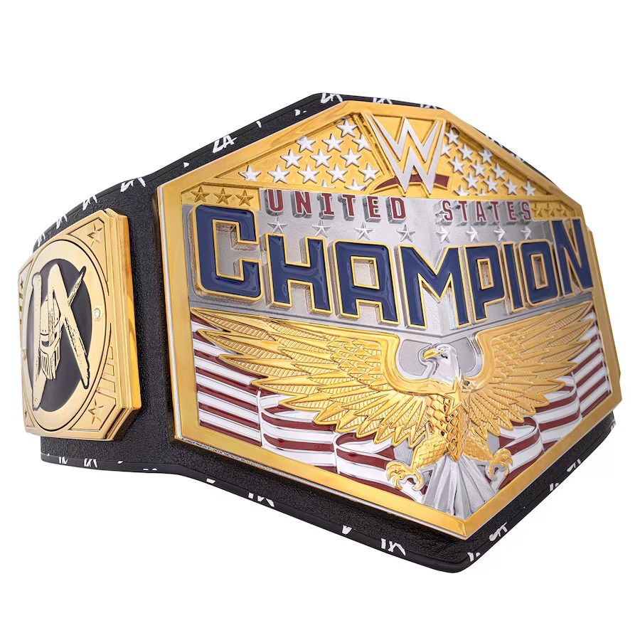 LA Knight United States Championship Belt Replica Title