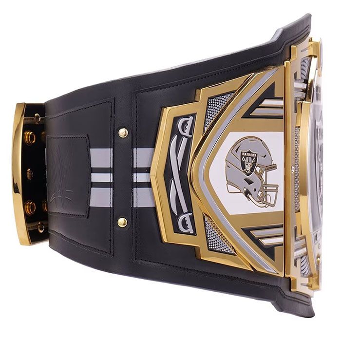 WWE SmackDown Legacy Championship Replica Title Belt – Las Vegas Raiders Edition
