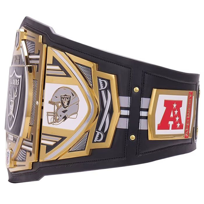 WWE SmackDown Legacy Championship Replica Title Belt – Las Vegas Raiders Edition