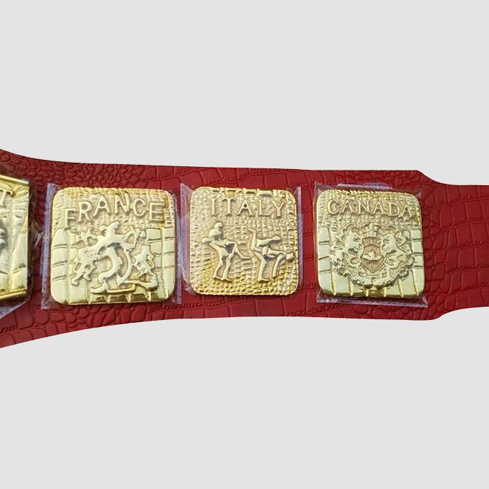 WWE Bob Backlund Championship Replica Title Belt