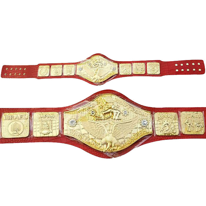 WWE Bob Backlund Championship Replica Title Belt