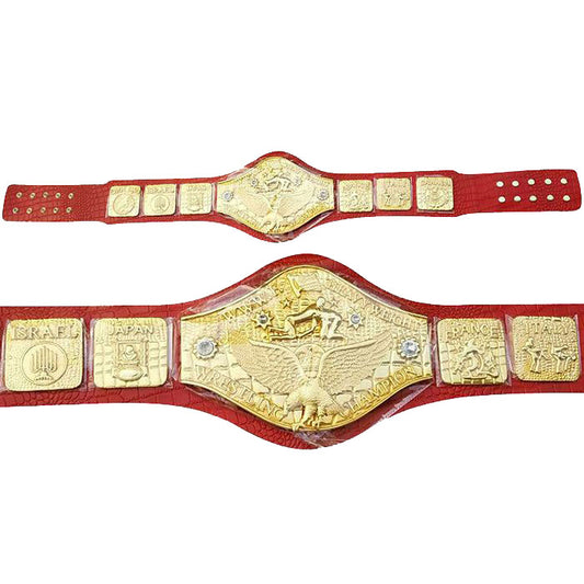 WWE Bob Backlund Championship Replica Title Belt