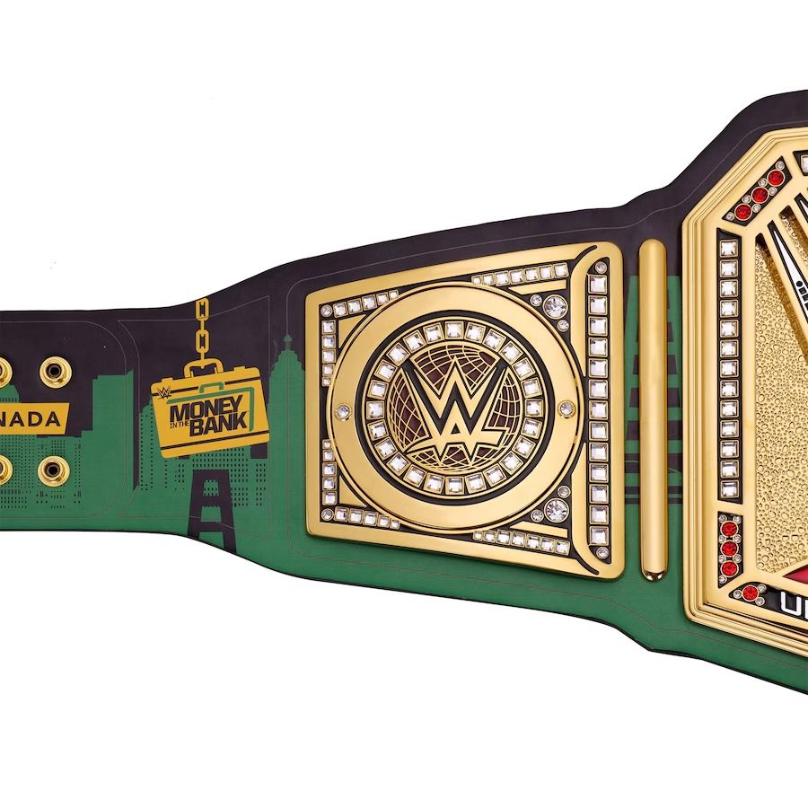 WWE Money in the Bank 2024 Limited Edition Replica Championship Title Belt