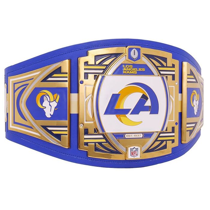 Los Angeles Rams Championship Belt – WWE Legacy Replica Title