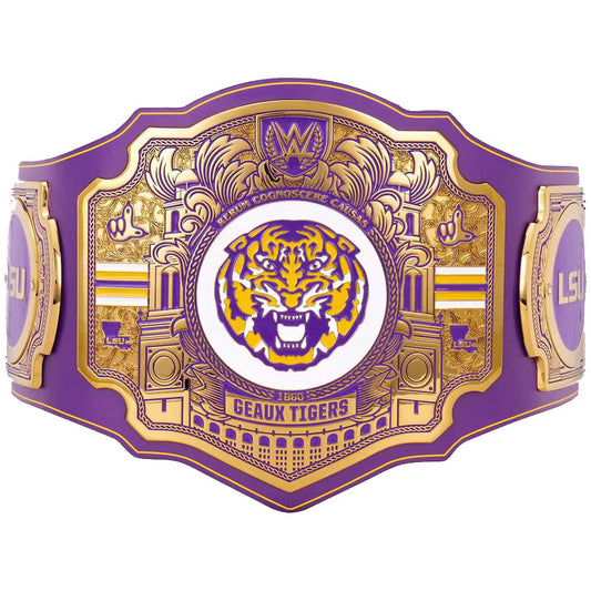 LSU Tigers Belts WWE Championship Legacy Title