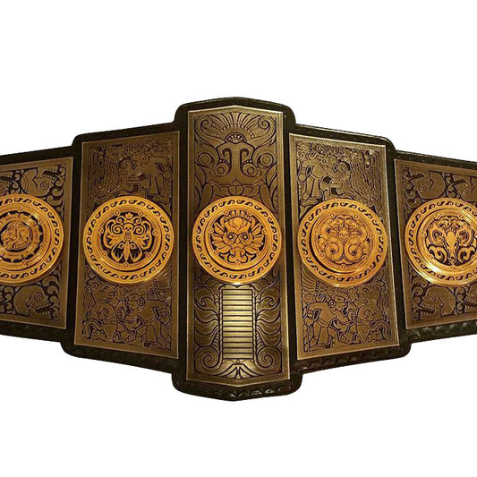 IWGP United States Championship Lucha Underground Gold Plated Replica Belt