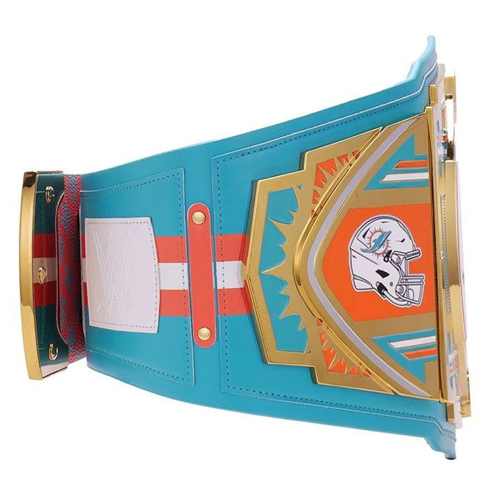 Miami Dolphins Championship Belt – WWE Legacy Title Replica