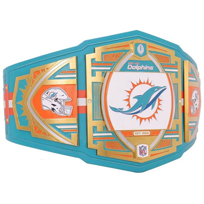 Miami Dolphins Championship Belt – WWE Legacy Title Replica